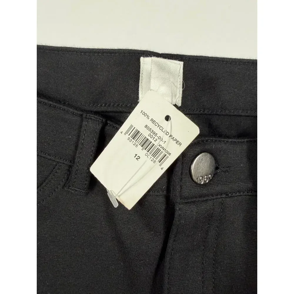 NEW Gap Kids Black Pull-On Jeggings Size 12 Regular